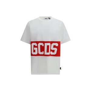 Gcds Men Regular T-Shirt With Logo Band